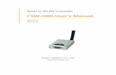 CSW-H80 Userâ€™s Manual - ELMICRO