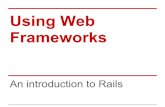 Using Web Frameworks