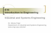 E10 Introduction to Engineering - San Jose State University
