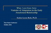 When Love Goes Awry: Varieties of Adaptation in the Early