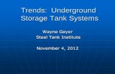 Trends: Underground Storage Tank Systems