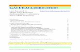 NOTES 15 GAS FILM LUBRICATION