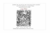 Libro de musica de vihuela de mano intitulado El maestro