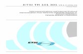 TR 101 301 - V3.1.1 - Telecommunications and Internet Protocol