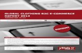 GLOBAL CLOTHING B2C E-COMMERCE REPORT 2013 About yStats