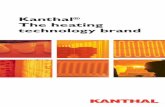 Kanthal The heating technology brand - Elektrotermia