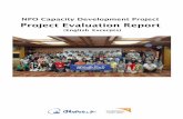 NPO Capacity Development Project Project Evaluation Report