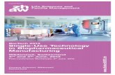 BioTech 2013 Single-Use Technology in Biopharmaceutical Manufacturing