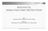 Rootkits Analysis and Detection