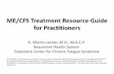 ME/CFS Treatment Resource Guide for Practitioners