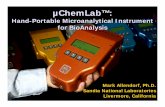 Hand-Portable Microanalytical Instrument for BioAnalysis