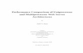 Performance Comparison of Uniprocessor and Multiprocessor Web