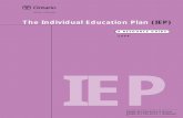 The Individual Education Plan (IEP) - Ministry of Education