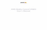 AXIS Media Control (AMC) User's Manual - Network Webcams