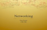 Networking - Stony Brook University