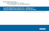 Understanding Urban transportation systems