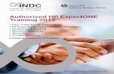 Authorized HP ExpertONE Training 2012