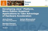 Developing Java Platform, Micro Edition Graphical Applications to