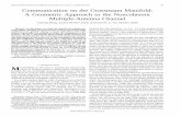 Communication on the grassmann manifold: a geometric approach to