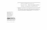 Excise Tax â€“ Air Transportation Audit Techniques Guide (ATG)