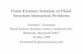 Finite Element Solution of Fluid- Structure Interaction Problems