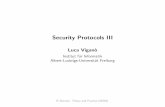 Security Protocols III