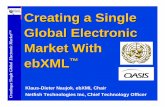 Creating a Single Global Electronic