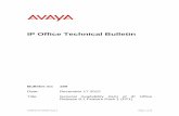 Global IP Office Technical Bulletin 150 - Avaya Support