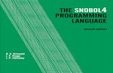 Ralph Griswold, et al -- The SNOBOL 4 Programming Lanaguage