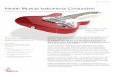 Fender Musical Instruments Corporation - 3D CAD Design Software