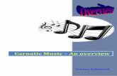 Carnatic Music â€“ An overview - JCarnatic