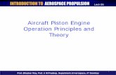 Aircraft Piston Engine Operation Principles and Theory