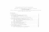 Propositional Proof Complexity