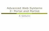 Advanced Web Systems 2- Portal and Portlet