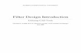 Filter Design Introduction -   - Get a Free Blog Here