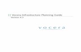 Vocera Infrastructure Planning Guide - Version 4