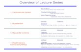 Overview of Lecture Series - McGill