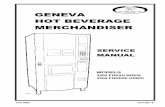 GENEVA HOT BEVERAGE MERCHANDISER - Vending Machines Parts and