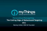 Personalised Retargeting: The Cutting Edge of Behavioural Targeting