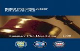 District of Columbia Judgesâ€™ Retirement Plan