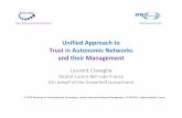 Unified Approach to Trust in Networks Management