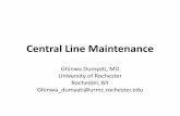 Central Line Maintenance - University of Rochester Medical Center