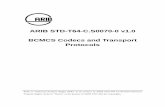 ARIB STD-T64-C.S0070-0 v1.0 BCMCS Codecs and Transport Protocols