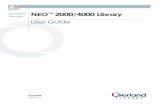 NEO 2000/4000 Library User Guide - Open Storage Solutions