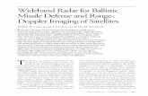 Wideband Radar for Ballistic Missile Defense and Range-Doppler