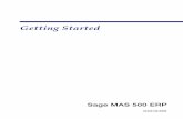 Sage MAS 500: Getting Started
