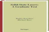 Solid-State Lasers: A Graduate Text - CREOL - The College of