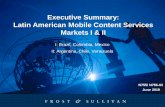 Executive Summary: Latin American Mobile Content Services Markets