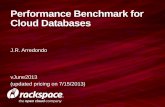 Performance Benchmark for Cloud Databases