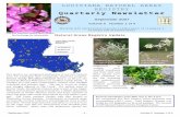 LOUISIANA NATURAL AREAS REGISTRY Quarterly Newsletter
